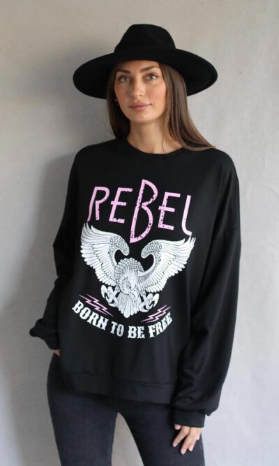 Freedom Slouchy Sweat - Love Lily The Label