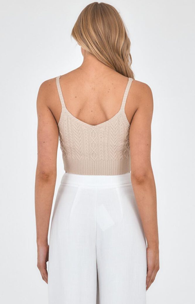 Sally Cable Knit Cami - 2 colours