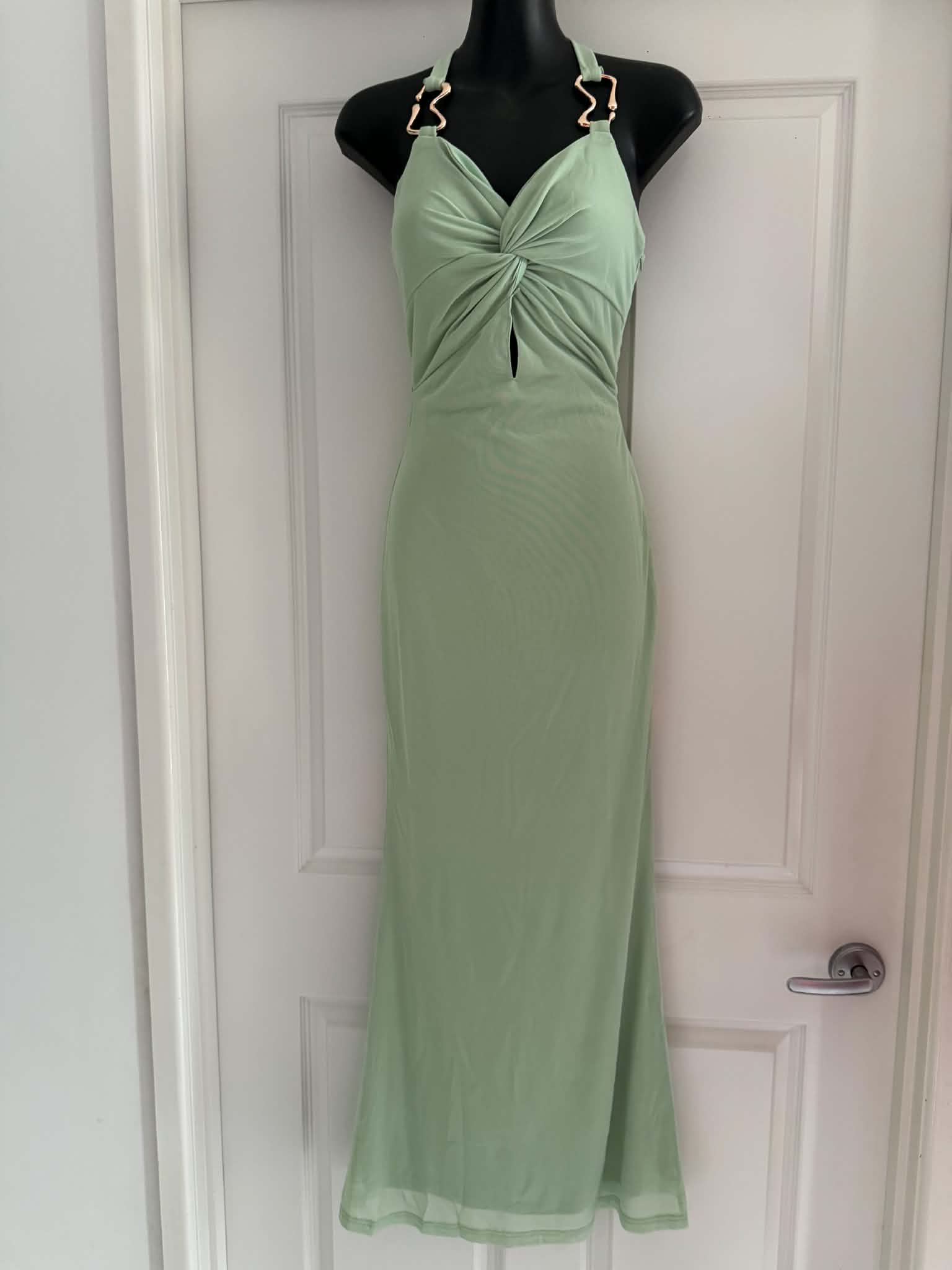 Spencer Pistachio Green Formal Dress – Saints and Secrets