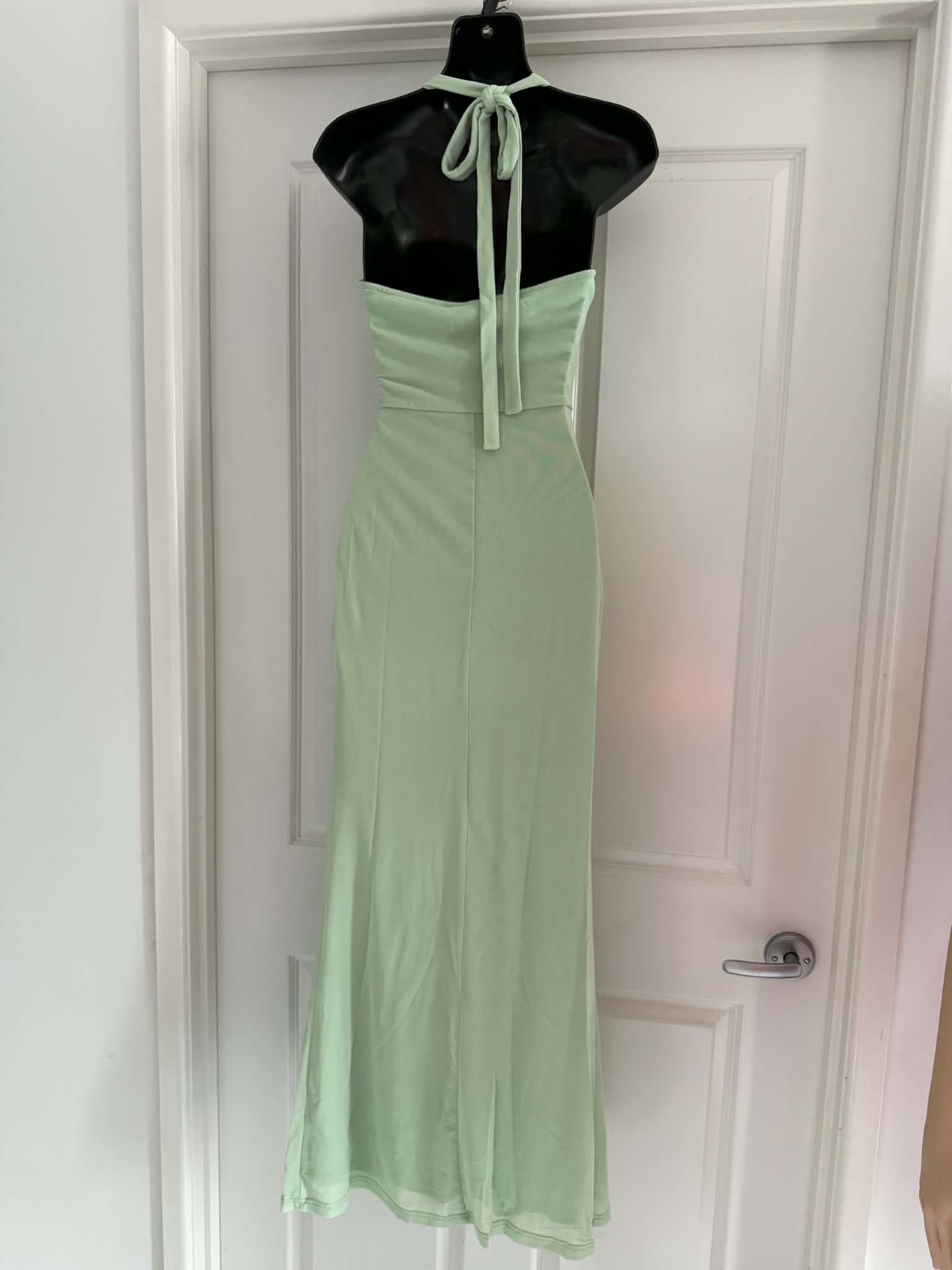 Spencer Pistachio Green Formal Dress – Saints and Secrets